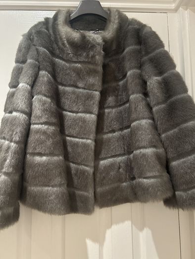 Fur grey Jacket New from Coast