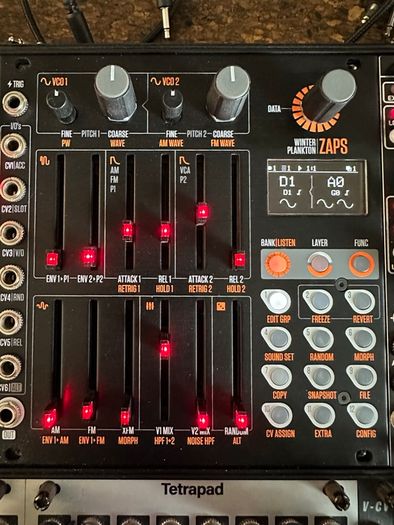 Winter Plankton Zaps Eurorack Module