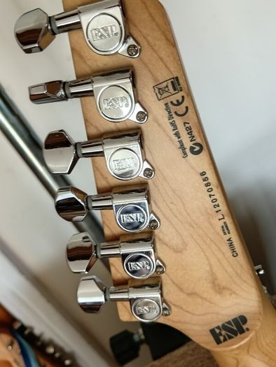 ESP Ltd MH 50 Black left handed guitar for sale