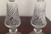 Crystal salt and pepper set