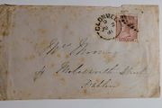 Clonmel to Dublin 1881 cover