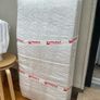 Baby cot bed with matress, leak proof and sheets, Baby Elegance 120 x 60cm, white Image 9
