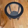 Black glass table for sale Image 2