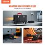 5-8KW Diesel Heater, 12V/24V All in One Diesel Air Heater, with Bluetooth APP Control, Remote Control and Display Screen, CO Alarm, Fast Heating Portable Diesel Heater for Vehicles and Garage Image 2