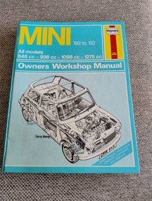 Haynes Mini owners workshop manual hardback in good used condition with all pages intact FREE STANDARD POSTAGE INCLUDED