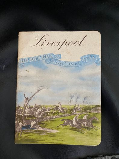 1954 Liverpool Grand National Race Card