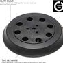 Glass Polish 12720 | Random Orbit Sander Backing Pad, Sanding Backer with Hook and Loop 125 mm Image 2
