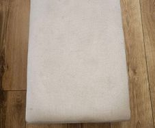 Swinging foot stool