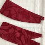Pair of Curtains in Red. Cotton. Perfec conditions. Image 5