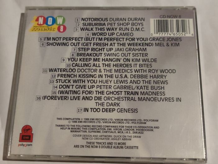 Now 8 (1986) Cd