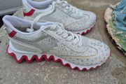 ladies runners  Christian Louboutin's shark trainers