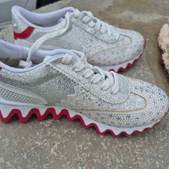 ladies runners  Christian Louboutin's shark trainers