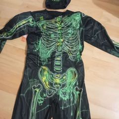 Skeleton Costume with Mask New with Tags