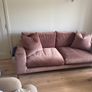 Meadows & Byrne 3 Seater Velvet Sofa Image 4