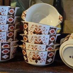 Arklow Pottery Kildare pattern Soup Bowls