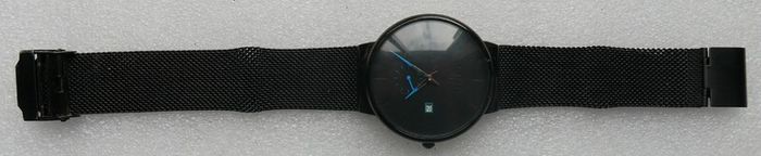 LIGE Mens Quartz Watch slim Stainless steel waterproof Luxury Wristwatch