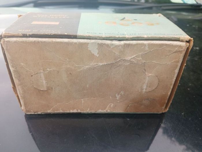 Vintage microphone (boxed)
