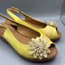 Pavers Peep Toe Small Wedge Heel Sandals - Brand New - Size Uk5 EU 38 Image 6