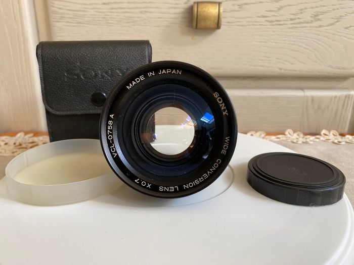 Sony Y7 Wide Conversion Lens X0.6 VCL-0758 A