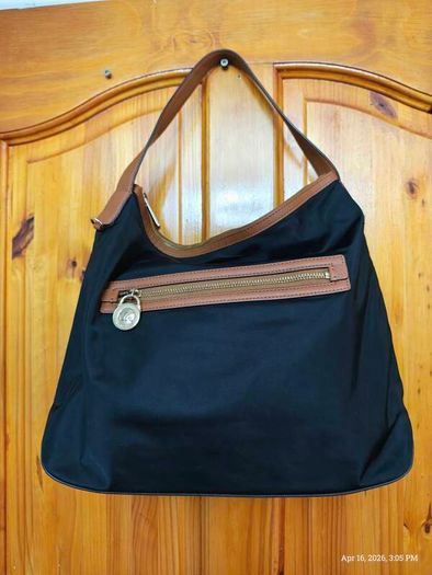 Michael Kors Bedford Large Nylon Hobo Bag