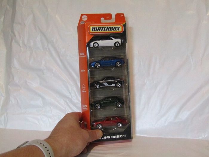 Matchbox Mattel Mbx Japan Cruisers 5 Pack Assortment Brand New Sealed