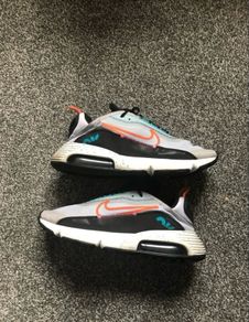 nike air max 2090 white turf orange