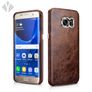 S7 Edge Vintage Oil Wax Leather Back Cover Image 2