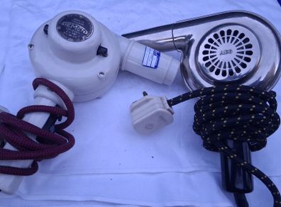 Siemens and Aeg Vintage Hairdryers