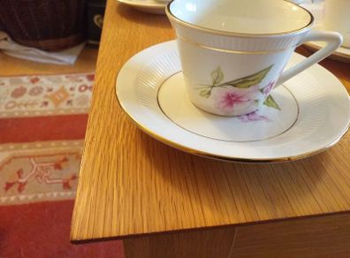 Antique Gien Coffee duos