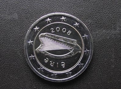 2008 Ireland UNC 2 Euro coin
