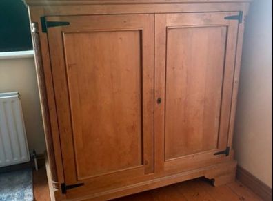 Strawbridge Solid Wood Storage Cabinet
