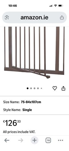 dog gate/barrier