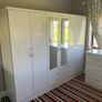 6 Door High Glass Wardrobes Image 3