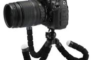 Large Camera/Phone Octpus Tripod Stand Black