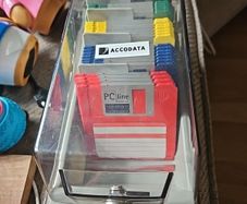 Floppy Disks and Lockable Case