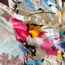 Vintage 80s 90s  floral Midi skirt size small Image 8