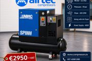 Pre Owned Abac Spinn 5.5kw Air Compressor