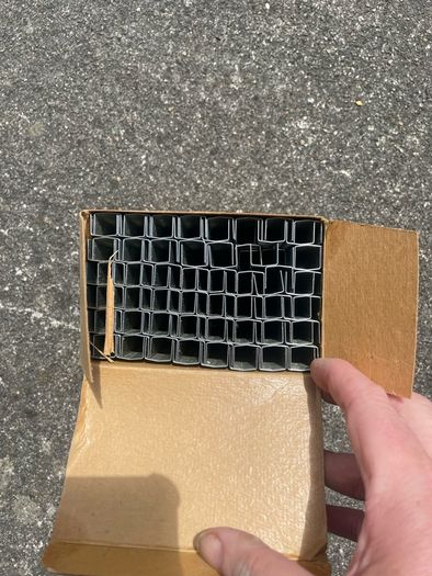 Box of 10k Galvanized staples