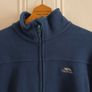 Navy mens large Trespass fleece Image 2