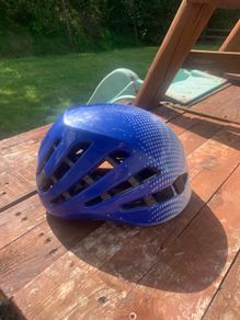 rock climbing helmet