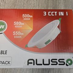 Alusso IP65 LED spot lights 6pk