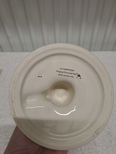 Vintage Cuthbertson candle holder Christmas