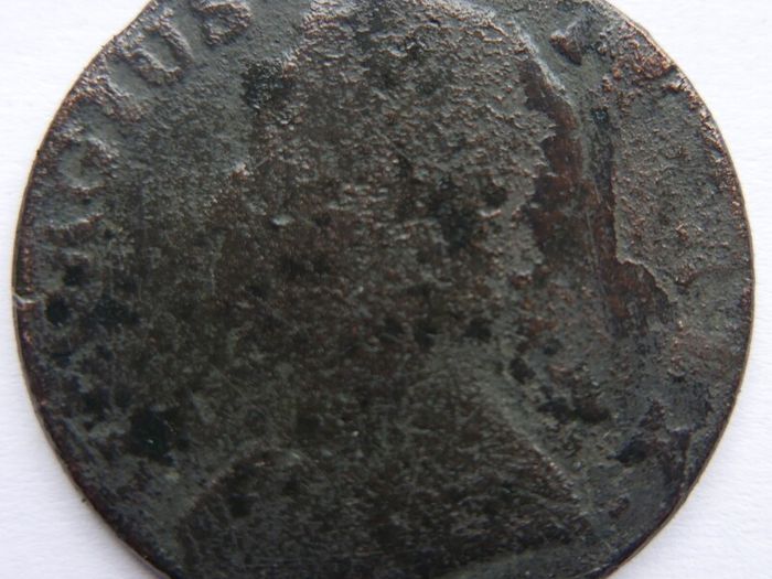1730 - 1754 - 1 Farthing George Ii 1745