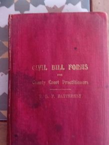 Pocket Pleader Antique Law Book