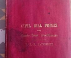 Pocket Pleader Antique Law Book