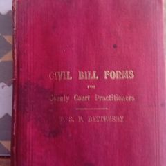 Pocket Pleader Antique Law Book