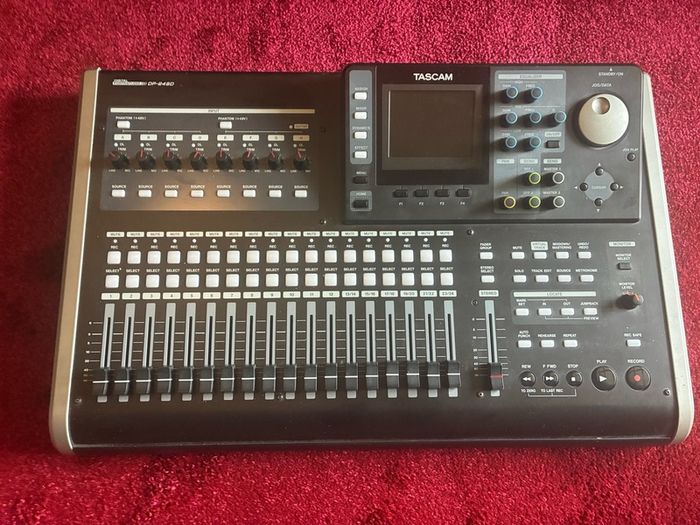 Tascam, Soundcraft and Crate amp