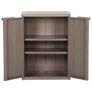 Garden Storage Cabinet Brown Image 4