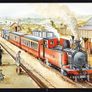 1995 Ireland Transport: Narrow Gauge Railways Commemorative Stamps Maximum Cards Mint Image 3