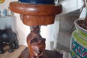 hardwood thai cat plant stand